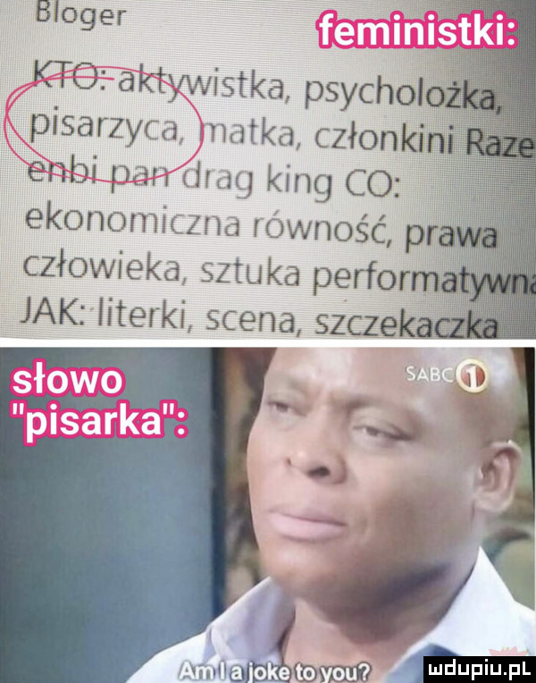 bloger kto aidywistka psychozo pisarzyna matka członki