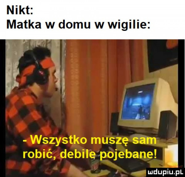 nikt matka w domu w wigilie ff a. abakankami