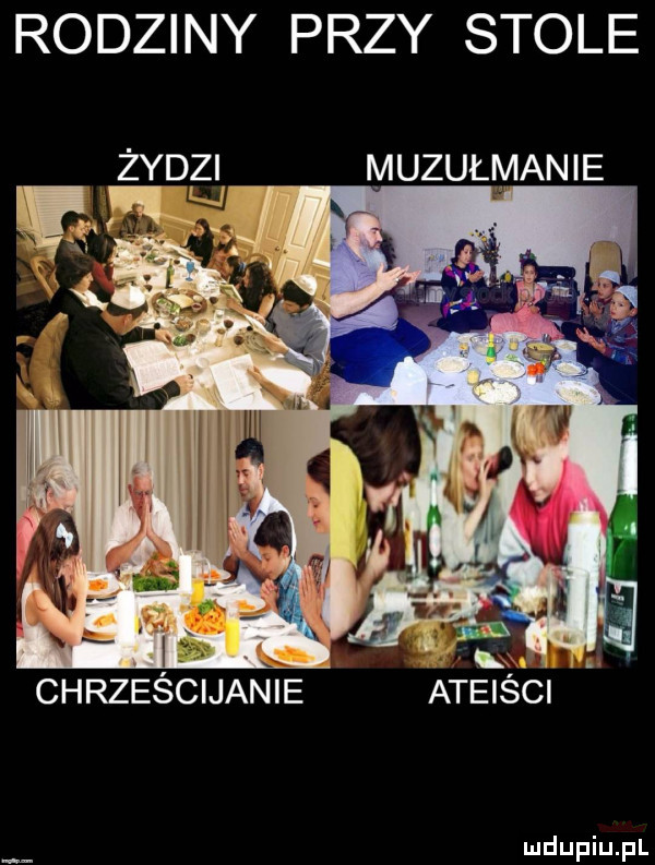 rodziny przy stole chrześcijanie ateixś cgi