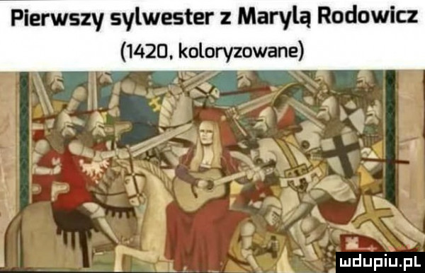 pierwszy sylwester z marylą rodowicz     . koloryzowane l