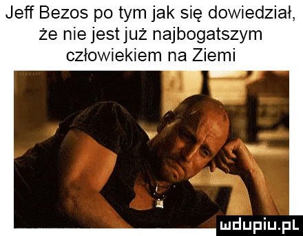 jeff bezos po tym jak się dowiedzial że nie jest już najbogatszym człowiekiem na ziemi