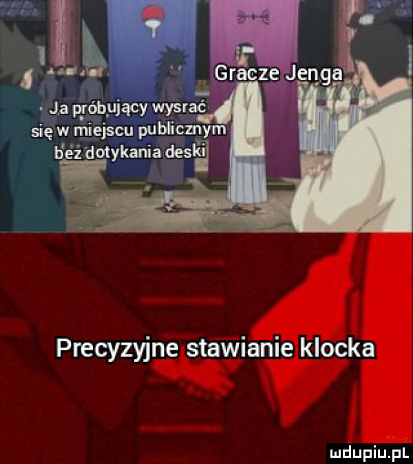 precyzyjne stawianie klocka