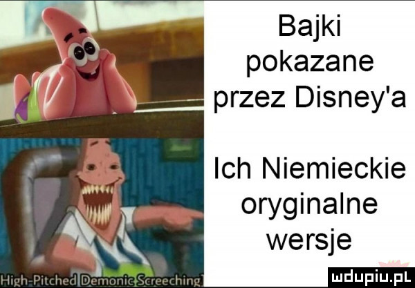 bajki pokazane przez disney a ich niemieckie oryginalne wersje