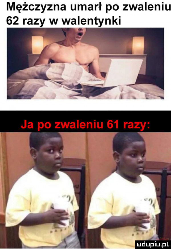 mężczyzna umarł po zwaleniu    razy w walentynki