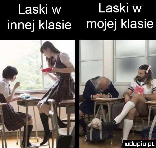 laski w laski w innej klasie mojej klasie