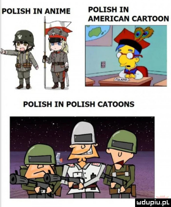 polish in anime polish in american cartoon