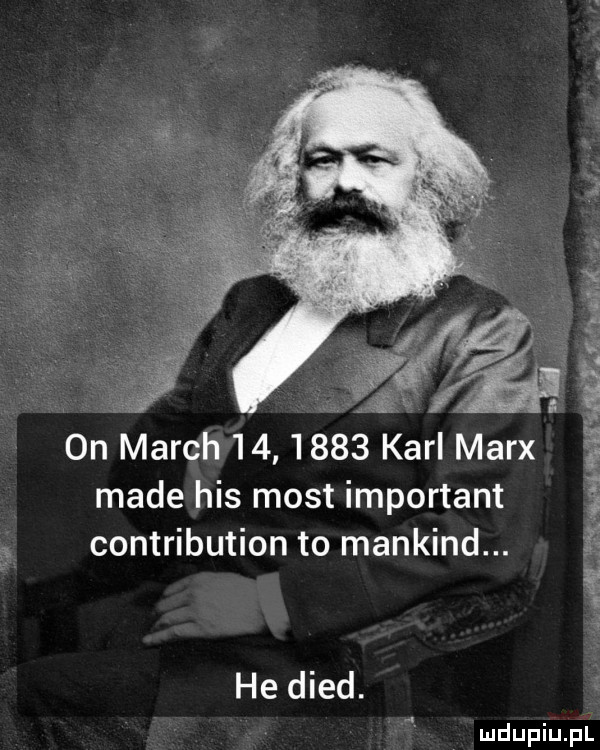 on march         karl marx made his most important contribution to mankind. j w ławą ławka lw k he dred