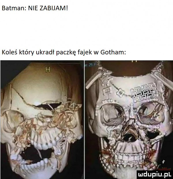 batman nie zabijam koleś który ukradł paczkę fajek w gotham