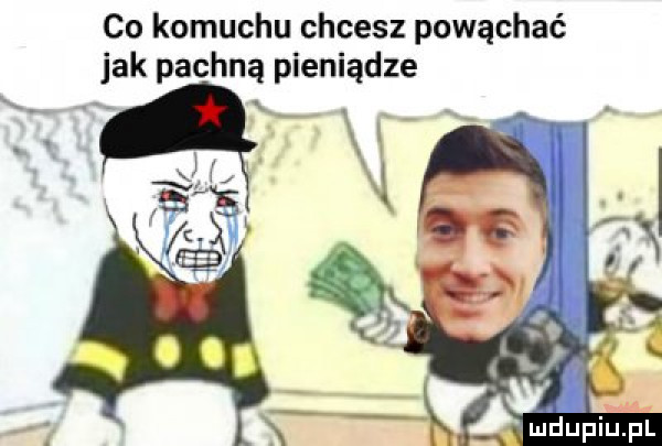 co komuchu chcesz powąchać jak pachną pieniądze