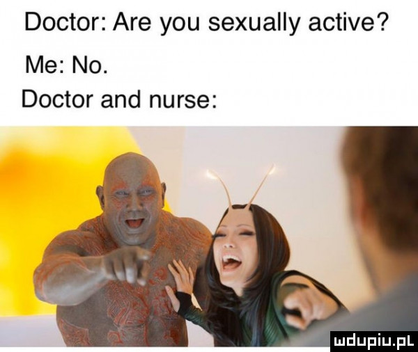 doktor are y-u sexually active me no. doktor and nurse