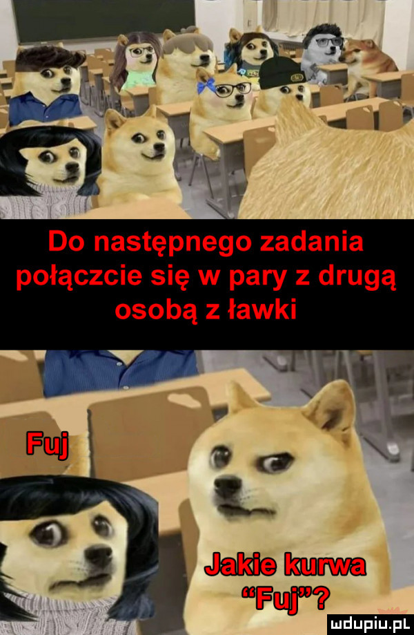 do następnego zadania połączcie się w pary z drugą osobą z ławki
