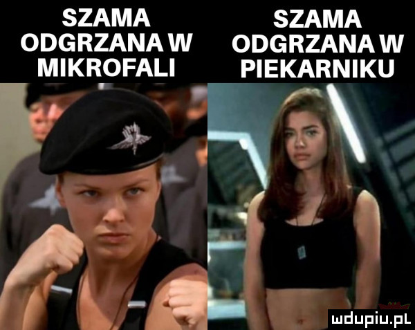 szama szama odgrzana w olg rzana w mikrofali piekarniku