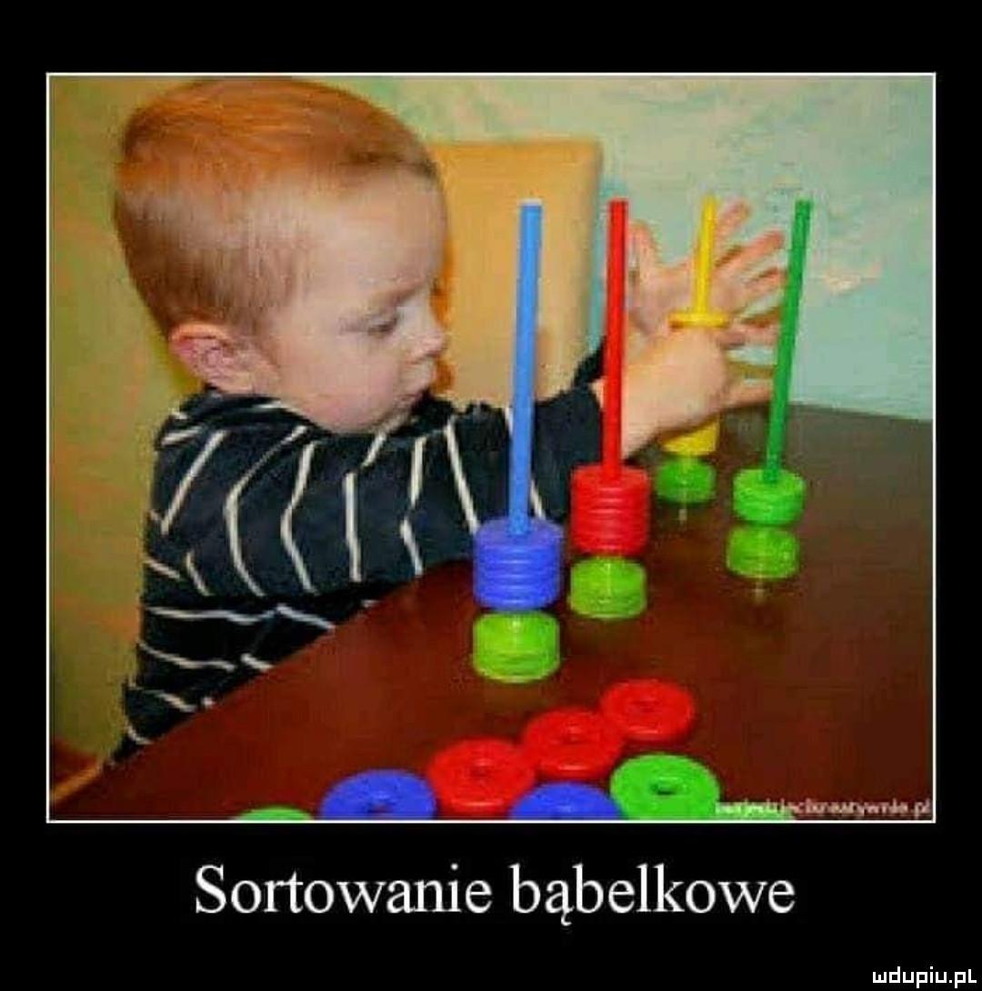 Sortowanie bąbelkowe