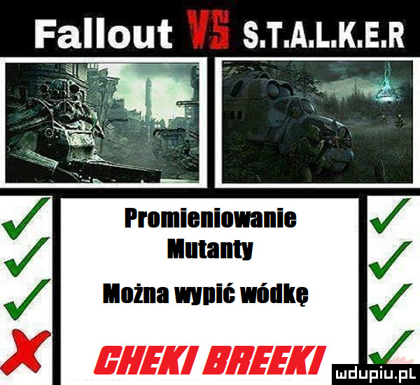 faﬂout s t a l k e r    promienimlanie mutant emhuemhwt