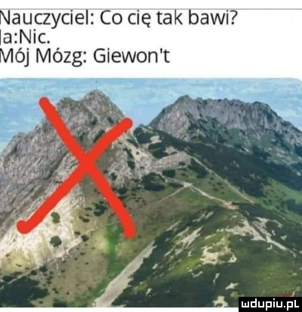 auczyciel co cię tak bawi aznic. ój mózg giewon t a