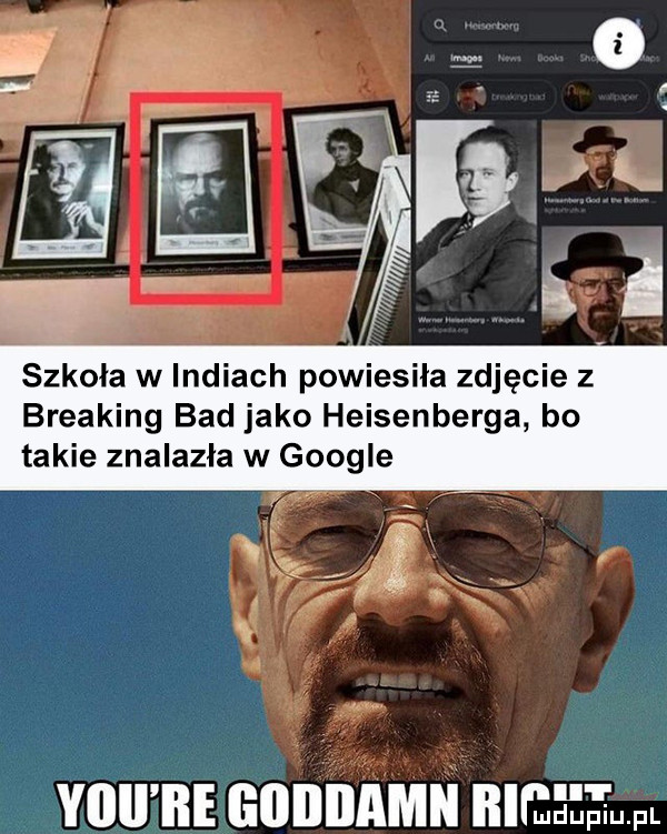 szkoła w indiach powiesiła zdjęcie   breaking bad jako heisenberga bo takie znalazła w google y-u ne gnnnam blmdupiu. pl