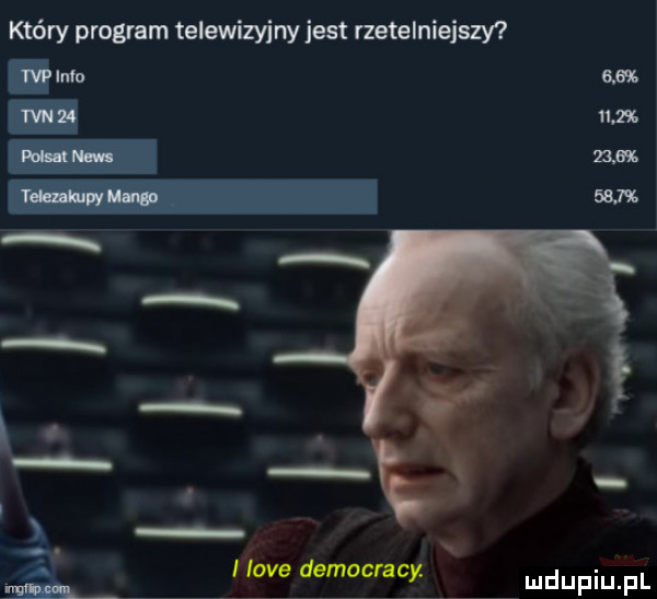 który program talewizyjrlyjest rzetelniejszy lnfu ams l live democracy