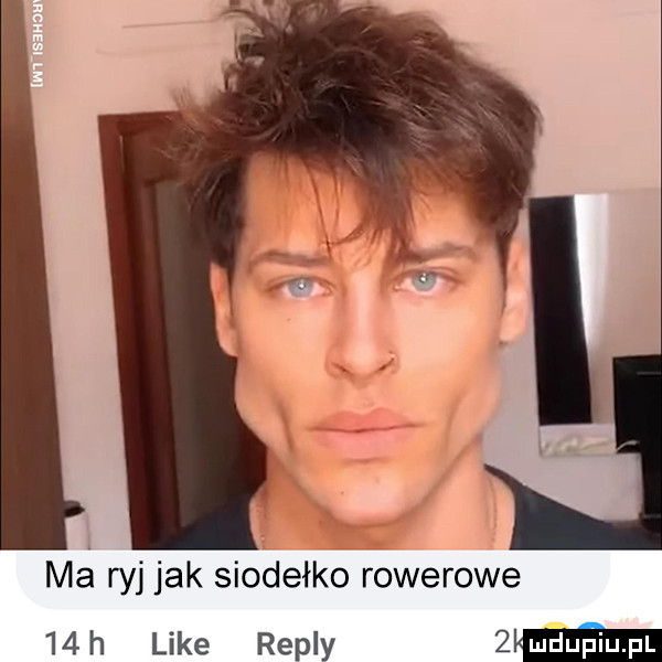 ma ryj jak siodełko rowerowe   h like repry   m