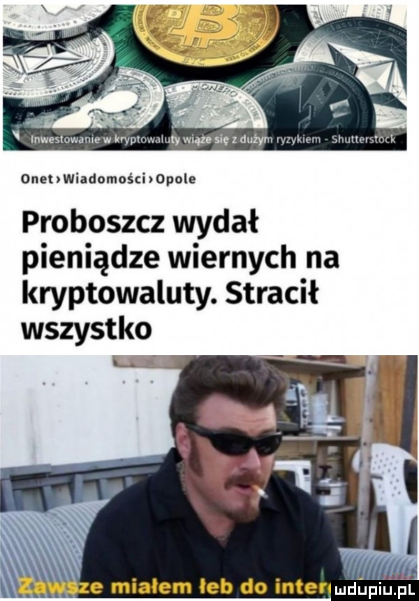 onenwiadomościwpole proboszcz wydał pieniądze wiernych na kryptowaluty. stracił wszystko