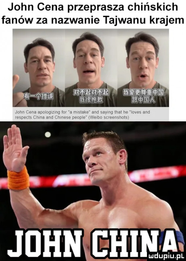 john cena przeprasza chińskich fanów za nazwanie tajwanu krajem emma