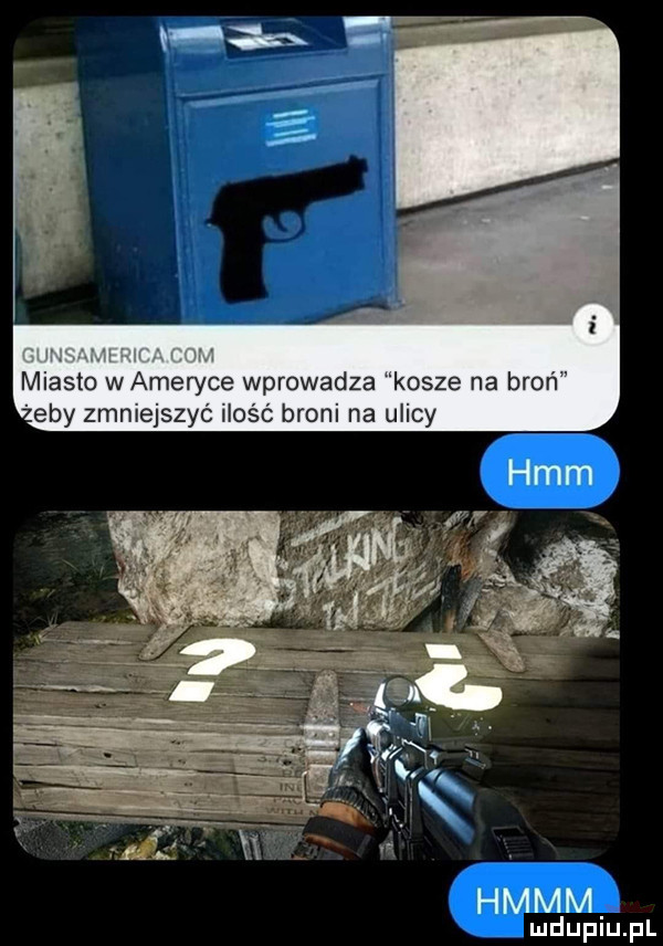 miasto wameryce wprowadza kosze na broń edy zmniejszyc host broni na ulicy hmmm. mduplu pl
