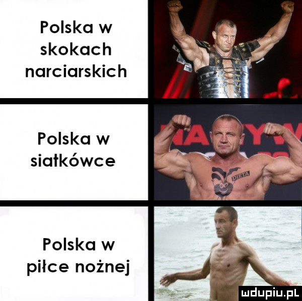 polska w skokach narciarskich polska w siatkówce polska w piłce nożnej