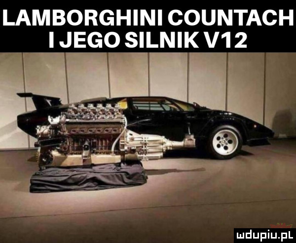 lamborghini countach i jego silnik v