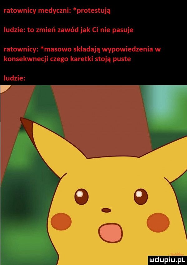 ratownicy medyczni protestują ludzie to zmień zawód jak c me pasuje ramownic masowo składaj wypowiedzenia w kansekwnecu czego karetki stoją puste ludzie