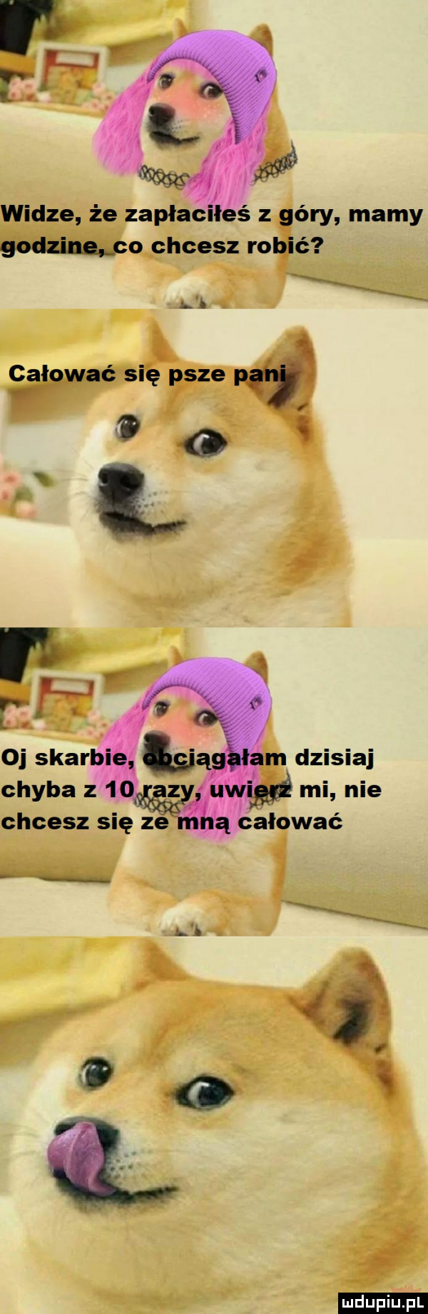 widze że zappa cś z góry marny we chcesz robić ą l. abakankami i q cal acsię beze ludu iu. l