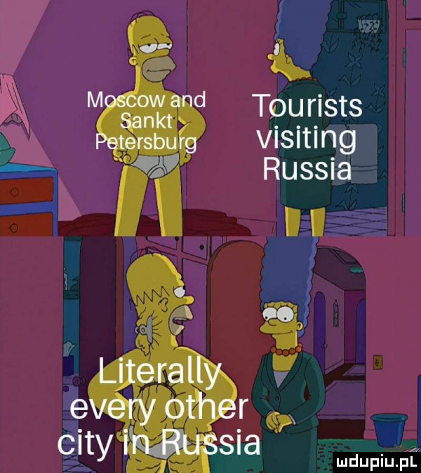 tourists visiting russia