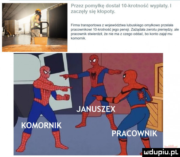 januszex komornik pracownik