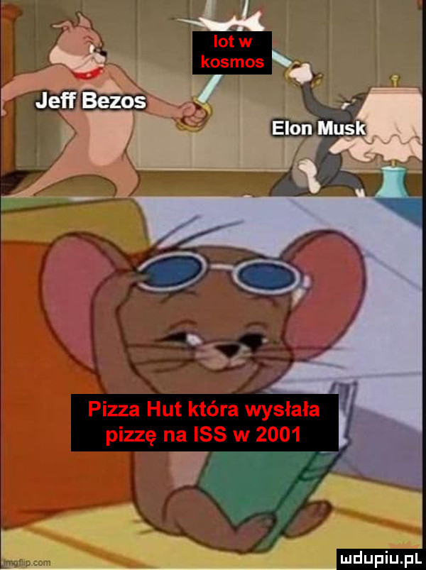 pizza hut która wylała pizzę na iss w