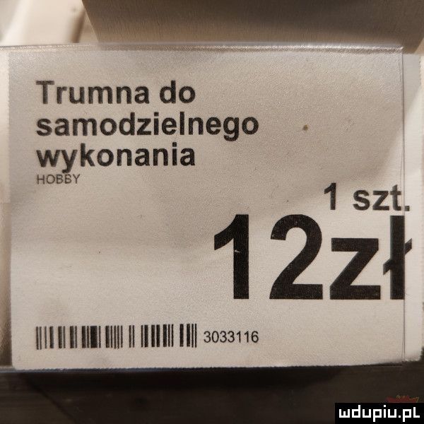 trumna do samodzielnego wykonania hobby   set.    ł i iiiiiiii illllllll ll lllllll ilii