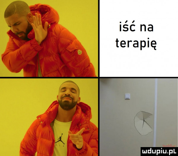 iść na terapię