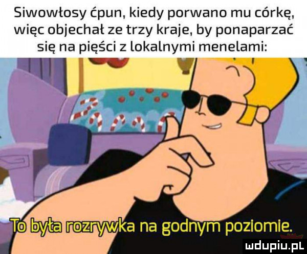 siwowłosy ćpun kiedy porwano mu córkę więc objechał ze trzy kraje by ponaparzać się na pięści z iokainymi menelami nih v q