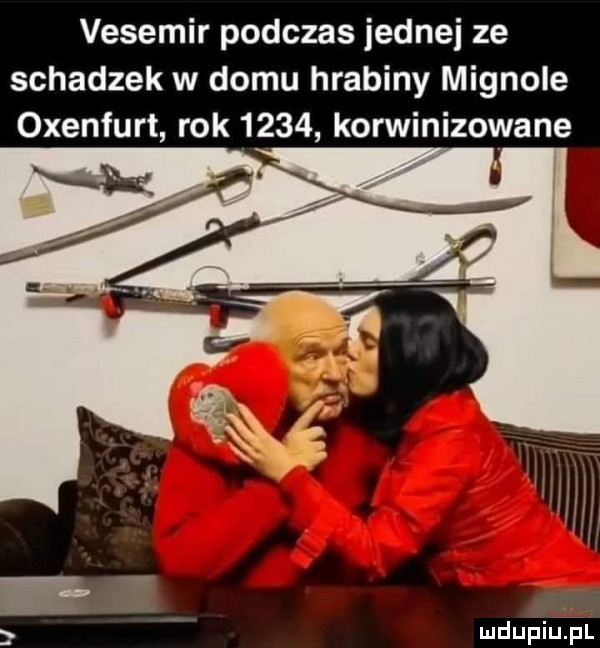 vesemir podczas jednej ze schadzek w domu hrabiny mignole oxenfurt rok      korwinizowane