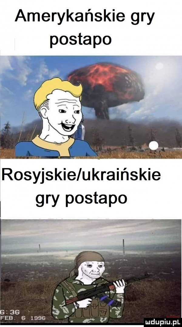 amerykańskie gry postapo rosyjskie ukraińskie gry postapo