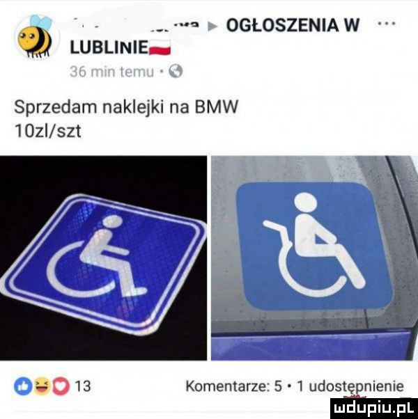 z ogloszenia w lublinie sprzedam naklejki na bmw   zl set d    komentarze     udostępnieme