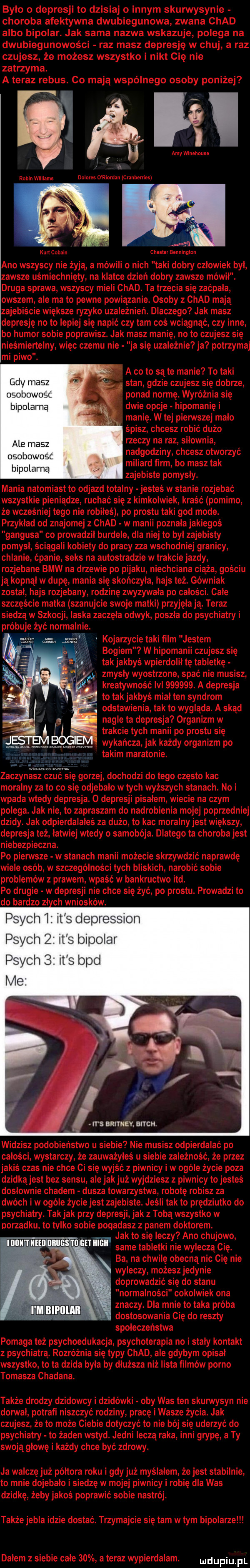 gdy masz osobowość bipolarną ale masz osobowość bipolarną psych   it s depression psych   ms bipolar psych   it s bad i i iieeii unussm an t t