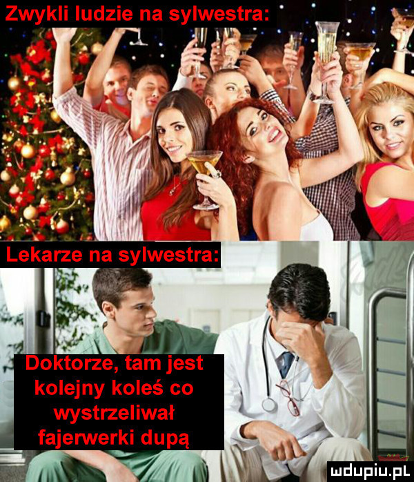 zwykli ludzie na sylwestra. kolejny koleś co wystrzeliwal