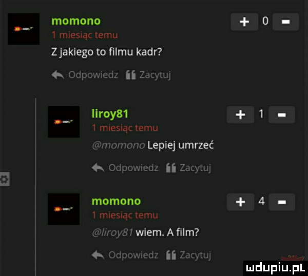 mamona mięsną emu zjaklego to filmu kadr wx ii zad l irdy     mlesląc temu mmmm w lepie umrzeć oupun. m ii m u mamono   mlesląc temu jm sas   wiem. a ﬁlm a kimmmu ii z m