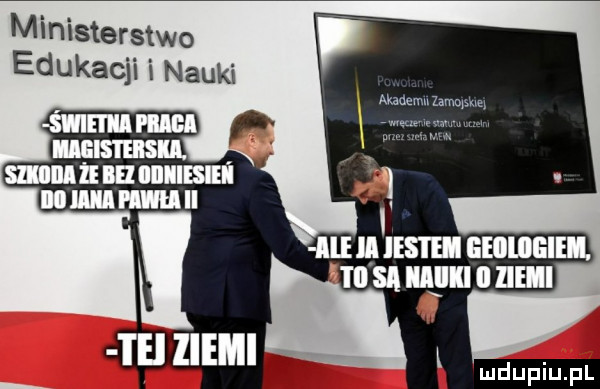 ministerstwo edukacji i nauki i el ziemi