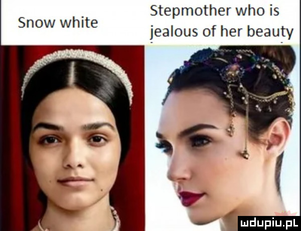 stepmother who is jealous of her blauty snow white