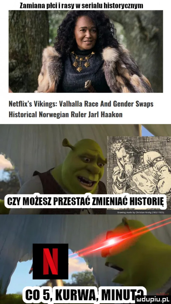 lamiana plci l rasy w serialu hislnwuznvm netﬂix s vikings valhalla race and gender swaps historical norwegian roler larl llaakon     . kurwa. mlllll l