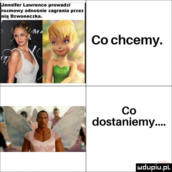 co chcemy. co dostaniemy