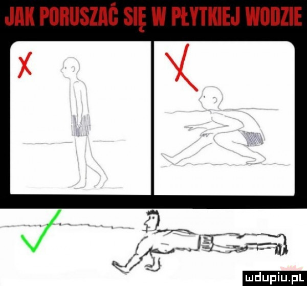 jak pubuszaś się w płytkiej wodzie v