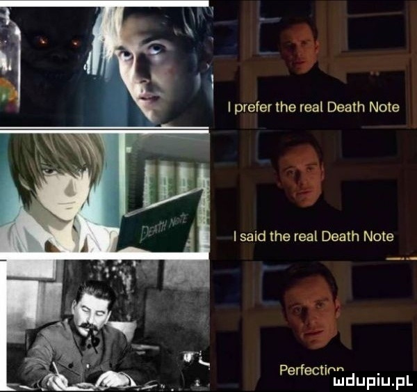 f. i said tee real death note. perfectirmdupiu pl