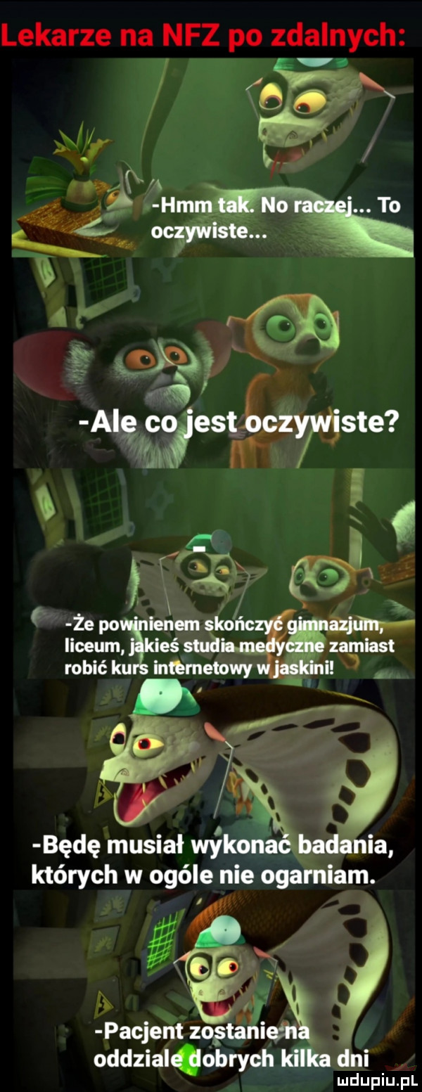 lekarze na nfz po zdalnych ianem skonc ilceumvakles stu zamiast i robić ku inmmemwy nt będę musiał wykona badania których w ogóle nie ogarniam. g.   ta pacjent zo tanieﬂh oddzial oprych kilka dni