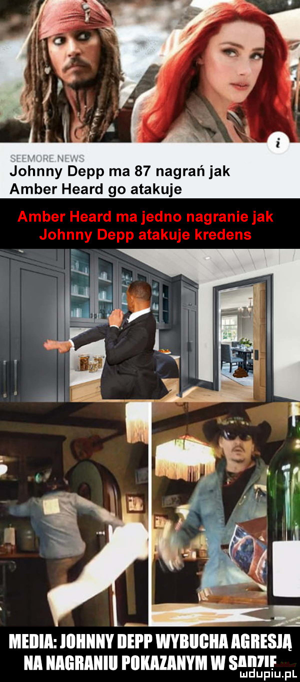 johnny depp ma    nagrań jak amber heard go atakuje media iiiiiiiiiy diw wybiigiia hysia iii higiimiiii piikazaiiym w      ijiij l