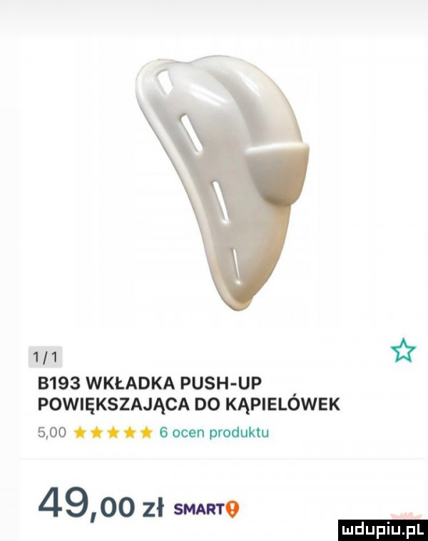 b    wkładka push up powiększająca do kąpielówek     . abakankami tit   ocen produktu       zł sumo